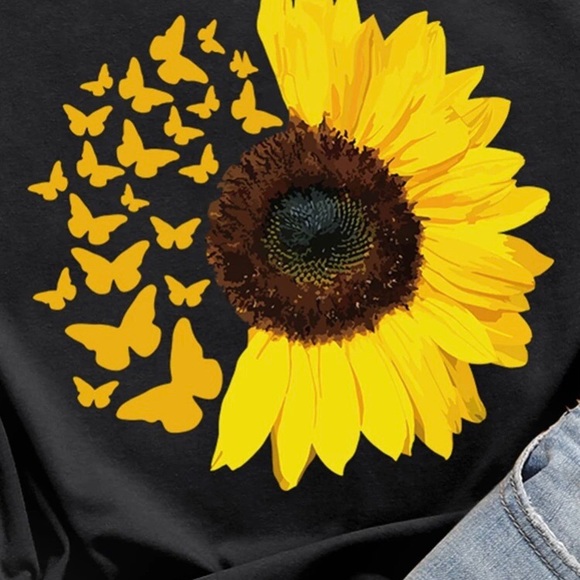 SHEIN medium tee, black - Picture 3 of 4